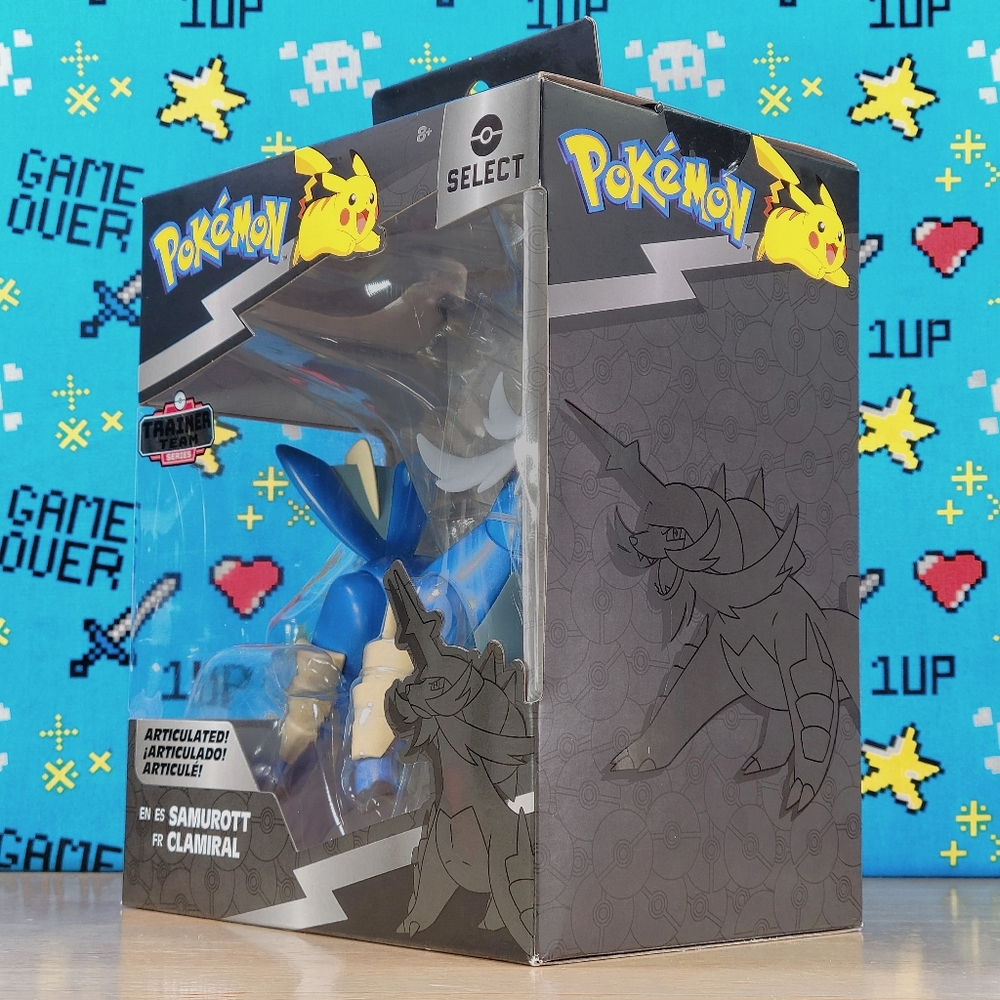 Jazwares Pokemon Samurott 6" Select Series Collectible Action Figure New - Picture 6 of 9